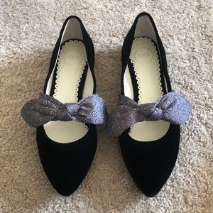 1901 Ashamilton - Fab Black Velvet Flats
